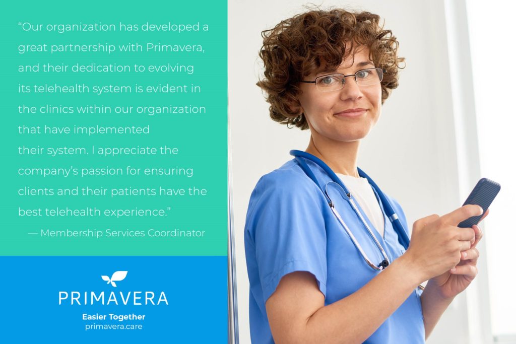 Frictionless Telehealth by Primavera